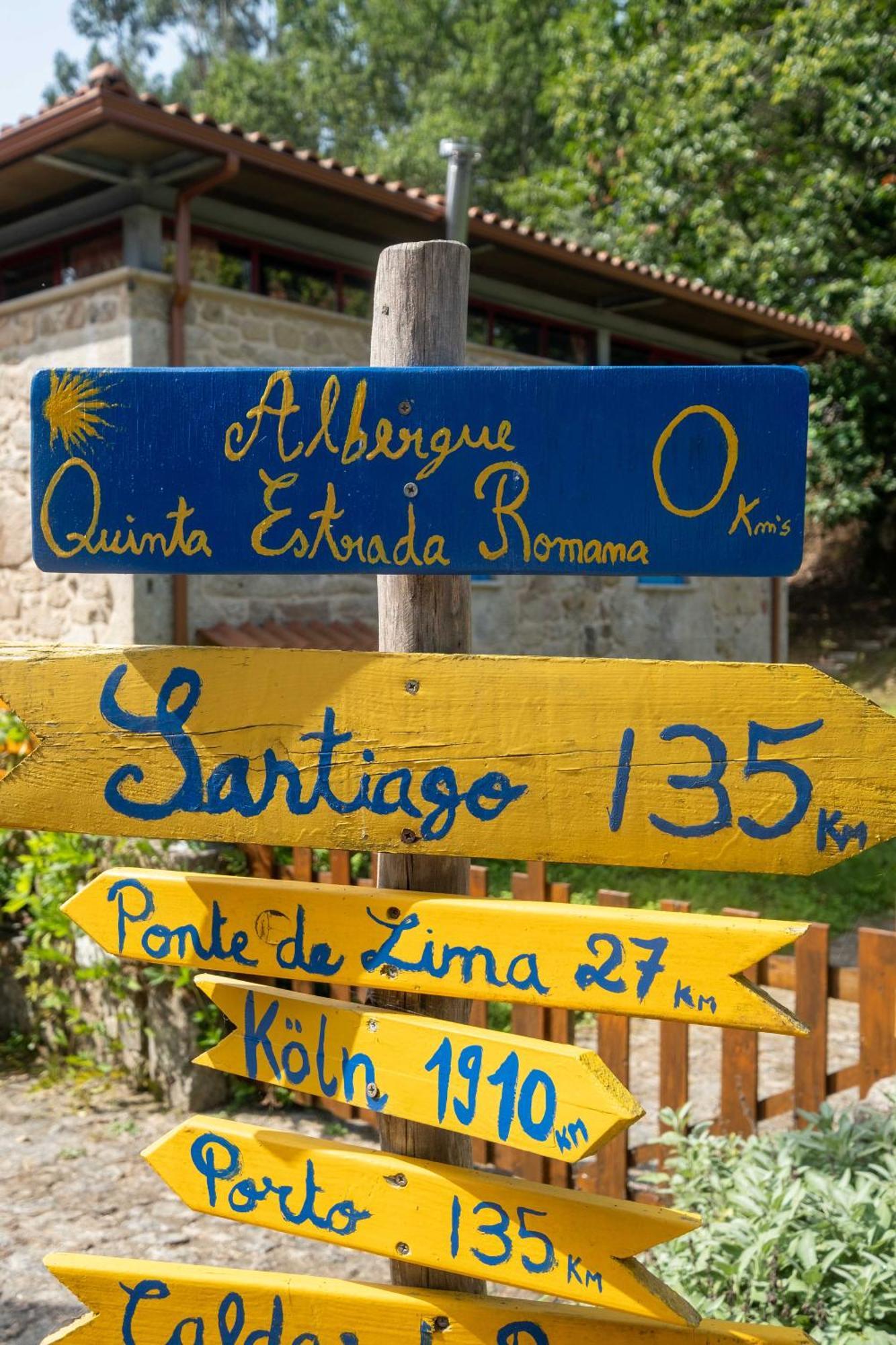 Quinta Estrada Romana - Albergue De Peregrinos Cerdal Dış mekan fotoğraf